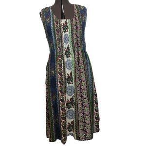 Metropolitan Boho Cotton Summer Dress Size 1X